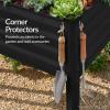 imageBest Choice Products 72x24x30in Non Toxic Galvanized Raised Garden Bed Metal Elevated Planter Box Vegetable Garden 100 Non Toxic Materials  CharcoalBlack
