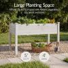 imageBest Choice Products 48 x 24 x 30 Raised Garden Bed with Extra Deep 16 Depth Elevated Wood Planter Box Stand for Backyard Patio Balcony Natural Fir Wood  Acorn BrownWhite