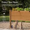 imageBest Choice Products 48 x 24 x 30 Raised Garden Bed with Extra Deep 16 Depth Elevated Wood Planter Box Stand for Backyard Patio Balcony Natural Fir Wood  Acorn BrownAcorn Brown