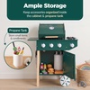 image:imageBest Choice Products Kids BBQ Grill Playset Wooden Play Kitchen Toy with 28 Accessories Realistic Toy Grill with Clicking Knobs Side Burners amp Storage IndoorOutdoor for Toddlers Boys amp Girls