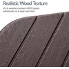 image:imageBest Choice Products 4Piece Cantilever Offset Patio Umbrella Base Weight Set HeavyDuty Fillable Stand Plates for Water or Sand EasyFill Spouts Wood Grain Finish  BrownWood Grain Brown