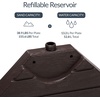 image:imageBest Choice Products 4Piece Cantilever Offset Patio Umbrella Base Weight Set HeavyDuty Fillable Stand Plates for Water or Sand EasyFill Spouts Wood Grain Finish  BrownWood Grain Brown