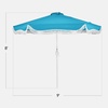 image:imageBest Choice Products 9ft Fringe Market Patio Umbrella  Outdoor Boho Tassel Sunshade for Table Pool Deck Backyard  UPF50 Easy Tilt Heavy Duty Steel Pole amp Ribs  Navy PinstripeSky Blue