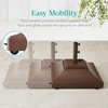 image:imageBest Choice Products Fillable Umbrella Base Stand Pyramid Design Plastic Patio Umbrella Base Stand Pole Holder for Outdoor Lawn w 55lbs Weight Capacity Adjustment Knob  BrownBrown