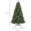 image:imageBest Choice Products 12ft PreLit Instant Setup No Fluff Hinged Artificial Spruce Christmas Tree w 1250 LED Lights 4693 Memory Steel Tips Metal Stand