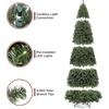 image:imageBest Choice Products 12ft PreLit Instant Setup No Fluff Hinged Artificial Spruce Christmas Tree w 1250 LED Lights 4693 Memory Steel Tips Metal Stand