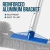 image:imageBest Choice Products 20 Pool Brush with 9 ft Aluminum Pole  HeavyDuty Swimming Pool Wall amp Floor Cleaning Set for Inground amp Above Ground Pools Reinforced Brush BracketPool Brush Only