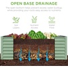 image:imageBest Choice Products 6x3x2ft Outdoor Metal Raised Garden Bed Deep Root Box Planter for Vegetables Flowers Herbs 269 Gallon Capacity 100 Non Toxic Materials  Gun MetalSage Green