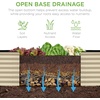 image:imageBest Choice Products 6x3x2ft Outdoor Metal Raised Garden Bed Deep Root Box Planter for Vegetables Flowers Herbs 269 Gallon Capacity 100 Non Toxic Materials  Gun MetalBeige