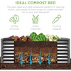 image:imageBest Choice Products 6x3x2ft Outdoor Metal Raised Garden Bed Deep Root Box Planter for Vegetables Flowers Herbs 269 Gallon Capacity 100 Non Toxic Materials  Gun MetalGray