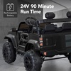 image:imageBest Choice Products Kids 24V 2Seater Electric Ride On Car Truck w 132lb Weight Capacity Parent Control Bluetooth LED Lights  Ultimate PinkBlack