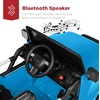 image:imageBest Choice Products Kids 24V 2Seater Electric Ride On Car Truck w 132lb Weight Capacity Parent Control Bluetooth LED Lights  Ultimate PinkLight Blue