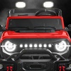 image:imageBest Choice Products Kids 24V 2Seater Electric Ride On Car Truck w 132lb Weight Capacity Parent Control Bluetooth LED Lights  Ultimate PinkRed
