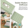 image:imageBest Choice Products Modern Wooden Dollhouse for Kids 3Story Doll House with 40 Furniture Accessories Interactive Dollhouse Set with Dolls MultiRoom Design for Girls amp Boys  SageSage