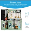 image:imageBest Choice Products Wooden Play Kitchen for Kids Pretend Play Cooking Toy Set with Sink Oven Microwave Refrigerator Ice Maker amp Accessories Kitchen Playset for Toddlers Ages 3  Plush PinkSage