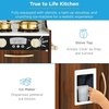 image:imageBest Choice Products Wooden Play Kitchen for Kids Pretend Play Cooking Toy Set with Sink Oven Microwave Refrigerator Ice Maker amp Accessories Kitchen Playset for Toddlers Ages 3  Plush PinkEspresso
