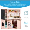 image:imageBest Choice Products Wooden Play Kitchen for Kids Pretend Play Cooking Toy Set with Sink Oven Microwave Refrigerator Ice Maker amp Accessories Kitchen Playset for Toddlers Ages 3  Plush PinkPlush Pink