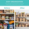 image:imageBest Choice Products Set of 4 9x12in Water Hyacinth Pantry Baskets Woven Organizers wChalkboard Label Chalk Marker  ChestnutNatural