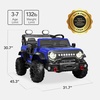 image:imageBest Choice Products 12V Kids Ride On Truck Car wRemote Control Electric Ride On Car for Toddlers 35 Battery Powered Ride On Toy wLED Lights 4Wheel Suspension Safety Harness  Cherry RedBlue