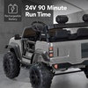image:imageBest Choice Products 12V Kids Ride On Truck Car wRemote Control Electric Ride On Car for Toddlers 35 Battery Powered Ride On Toy wLED Lights 4Wheel Suspension Safety Harness  Cherry RedLight Gray