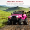image:imageBest Choice Products 12V Kids Ride On Truck Car wRemote Control Electric Ride On Car for Toddlers 35 Battery Powered Ride On Toy wLED Lights 4Wheel Suspension Safety Harness  Cherry RedHot Pink