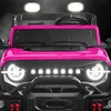 image:imageBest Choice Products 12V Kids Ride On Truck Car wRemote Control Electric Ride On Car for Toddlers 35 Battery Powered Ride On Toy wLED Lights 4Wheel Suspension Safety Harness  Cherry RedHot Pink