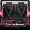 image:imageBest Choice Products 12V Kids Ride On Truck Car wRemote Control Electric Ride On Car for Toddlers 35 Battery Powered Ride On Toy wLED Lights 4Wheel Suspension Safety Harness  Cherry RedPink