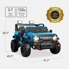 image:imageBest Choice Products 12V Kids Ride On Truck Car wRemote Control Electric Ride On Car for Toddlers 35 Battery Powered Ride On Toy wLED Lights 4Wheel Suspension Safety Harness  Cherry RedLight Blue
