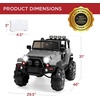 image:imageBest Choice Products 12V Kids Ride On Truck Car wRemote Control Electric Ride On Car for Toddlers 35 Battery Powered Ride On Toy wLED Lights 4Wheel Suspension Safety Harness  Cherry RedLight Gray