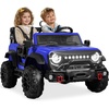 image:imageBest Choice Products 12V Kids Ride On Truck Car wRemote Control Electric Ride On Car for Toddlers 35 Battery Powered Ride On Toy wLED Lights 4Wheel Suspension Safety Harness  Cherry RedBlue