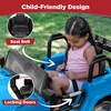 image:imageBest Choice Products 12V Kids Ride On Truck Car wRemote Control Electric Ride On Car for Toddlers 35 Battery Powered Ride On Toy wLED Lights 4Wheel Suspension Safety Harness  Cherry RedLight Blue