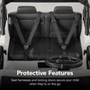 image:imageBest Choice Products 12V Kids Ride On Truck Car wRemote Control Electric Ride On Car for Toddlers 35 Battery Powered Ride On Toy wLED Lights 4Wheel Suspension Safety Harness  Cherry RedWhite