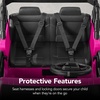 image:imageBest Choice Products 12V Kids Ride On Truck Car wRemote Control Electric Ride On Car for Toddlers 35 Battery Powered Ride On Toy wLED Lights 4Wheel Suspension Safety Harness  Cherry RedHot Pink