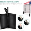 image:imageBest Choice Products 10x10ft Pop Up Canopy Tent Outdoor Shade 1 Person 1 Minute Set Up Carry Case 4 Weight Bags  BlueAmerican Flag
