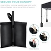 image:imageBest Choice Products 10x10ft Pop Up Canopy Tent Outdoor Shade 1 Person 1 Minute Set Up Carry Case 4 Weight Bags  BlueBlack