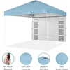 image:imageBest Choice Products 10x10ft Pop Up Canopy Tent Outdoor Shade 1 Person 1 Minute Set Up Carry Case 4 Weight Bags  BlueBlueWhite