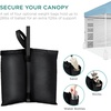 image:imageBest Choice Products 10x10ft Pop Up Canopy Tent Outdoor Shade 1 Person 1 Minute Set Up Carry Case 4 Weight Bags  BlueBlueWhite