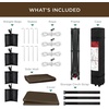 image:imageBest Choice Products 10x10ft Pop Up Canopy Tent Outdoor Shade 1 Person 1 Minute Set Up Carry Case 4 Weight Bags  BlueBrown