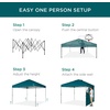 image:imageBest Choice Products 10x10ft Pop Up Canopy Tent Outdoor Shade 1 Person 1 Minute Set Up Carry Case 4 Weight Bags  BlueCerulean