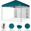 image:imageBest Choice Products 10x10ft Pop Up Canopy Tent Outdoor Shade 1 Person 1 Minute Set Up Carry Case 4 Weight Bags  BlueCerulean
