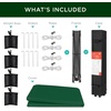 image:imageBest Choice Products 10x10ft Pop Up Canopy Tent Outdoor Shade 1 Person 1 Minute Set Up Carry Case 4 Weight Bags  BlueForest Green