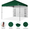 image:imageBest Choice Products 10x10ft Pop Up Canopy Tent Outdoor Shade 1 Person 1 Minute Set Up Carry Case 4 Weight Bags  BlueForest Green
