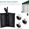 image:imageBest Choice Products 10x10ft Pop Up Canopy Tent Outdoor Shade 1 Person 1 Minute Set Up Carry Case 4 Weight Bags  BlueForest Green