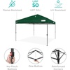 image:imageBest Choice Products 10x10ft Pop Up Canopy Tent Outdoor Shade 1 Person 1 Minute Set Up Carry Case 4 Weight Bags  BlueForest Green