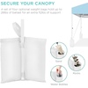 image:imageBest Choice Products 10x10ft Pop Up Canopy Tent Outdoor Shade 1 Person 1 Minute Set Up Carry Case 4 Weight Bags  BlueFrench BlueWhite