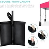 image:imageBest Choice Products 10x10ft Pop Up Canopy Tent Outdoor Shade 1 Person 1 Minute Set Up Carry Case 4 Weight Bags  BlueHot Pink