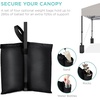 image:imageBest Choice Products 10x10ft Pop Up Canopy Tent Outdoor Shade 1 Person 1 Minute Set Up Carry Case 4 Weight Bags  BlueLight Gray