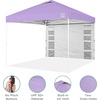 image:imageBest Choice Products 10x10ft Pop Up Canopy Tent Outdoor Shade 1 Person 1 Minute Set Up Carry Case 4 Weight Bags  BlueLilacWhite