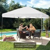 image:imageBest Choice Products 10x10ft Pop Up Canopy Tent Outdoor Shade 1 Person 1 Minute Set Up Carry Case 4 Weight Bags  BlueLilacWhite