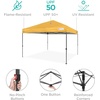 image:imageBest Choice Products 10x10ft Pop Up Canopy Tent Outdoor Shade 1 Person 1 Minute Set Up Carry Case 4 Weight Bags  BlueMarigold